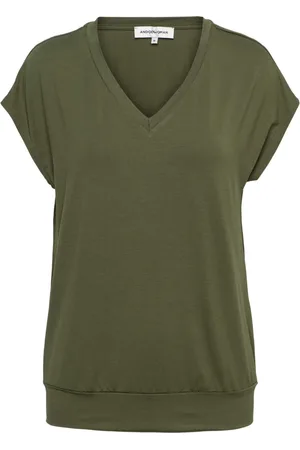 &Co Woman Dames, Tops, Groen, Maat: M Viscose