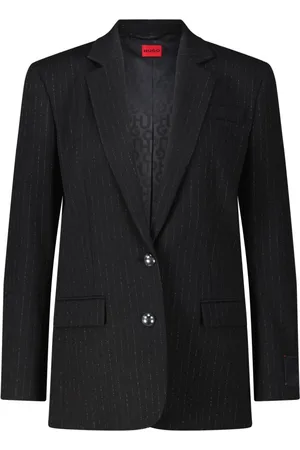 HUGO BOSS Dames, Jassen, Zwart, Maat: L