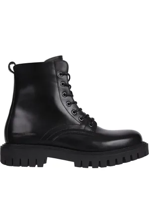 Tommy Hilfiger Heren, Schoenen, Zwart, Maat: 42 EU Leer