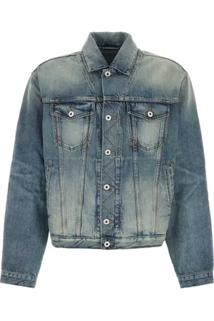Kenzo Heren, Jassen, Blauw, Maat: L Denim