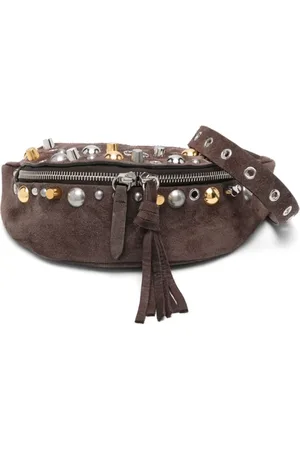 VALENTINO GARAVANI Dames, Tassen, Bruin, Maat: ONE Size Suède