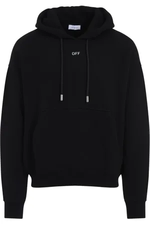 OFF-WHITE Heren, Sweatshirts & Hoodies, Zwart, Maat: M Katoen