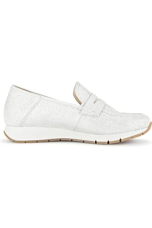 Gabor Dames, Schoenen, Wit, Maat: 44 EU Leer