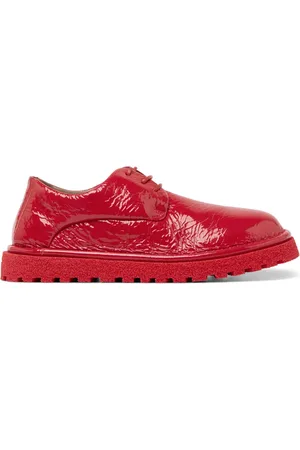 MARSÈLL Dames, Schoenen, Rood, Maat: 38 1/2 EU Leer