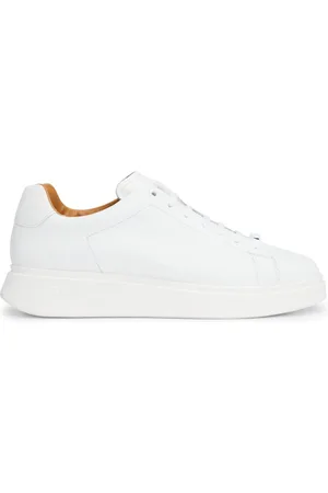 HUGO BOSS Heren, Schoenen, Wit, Maat: 44 EU Leer