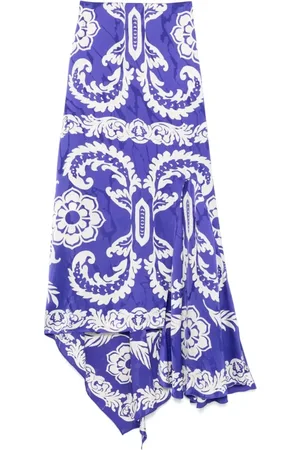 Etro Dames, Rokken, Blauw, Maat: XS
