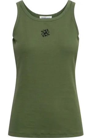 &Co Woman Dames, Tops, Groen, Maat: 3XL Katoen