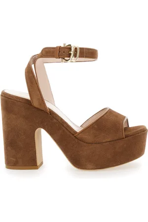 Pollini Dames, Schoenen, Bruin, Maat: 39 EU Suède