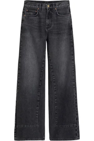 B SIDES Dames, Jeans, Zwart, Maat: W27 Katoen