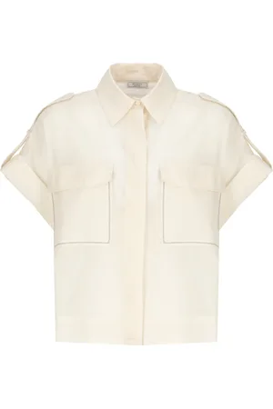 PESERICO SIGN Dames, Blouses & Shirts, , Maat: S Katoen