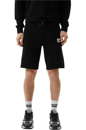 Karl Lagerfeld Heren, Korte broeken, Zwart, Maat: L