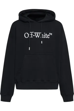 OFF-WHITE Heren, Sweatshirts & Hoodies, Zwart, Maat: S Katoen