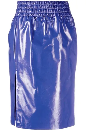 Tom Ford Dames, Rokken, Blauw, Maat: 3XS Zijde