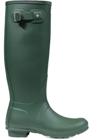Hunter Dames, Schoenen, Groen, Maat: 37 EU Poliester