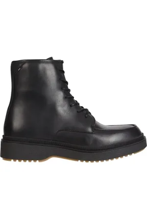 Tommy Hilfiger Heren, Schoenen, Zwart, Maat: 44 EU Leer