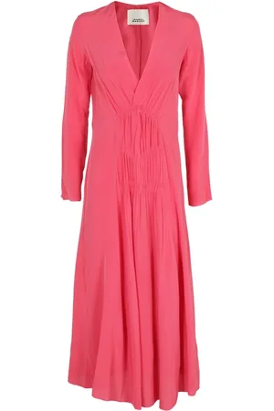 Isabel Marant Dames, Jurken, Roze, Maat: S Viscose