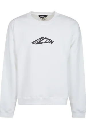 Dsquared2 Heren, Sweatshirts & Hoodies, Wit, Maat: M