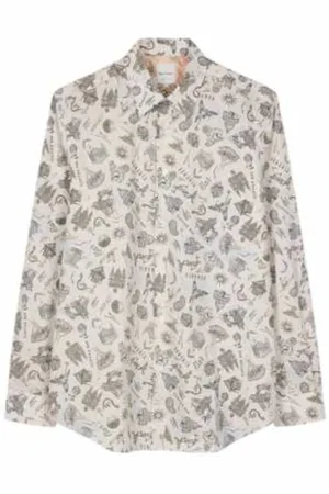 Paul Smith Heren, Overhemden, Veelkleurig, Maat: XL Katoen