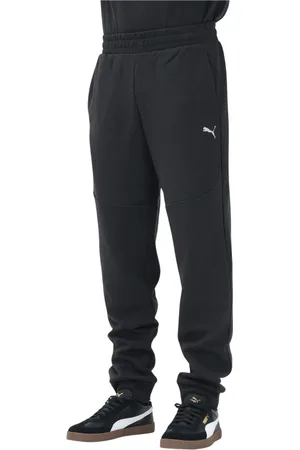 PUMA Heren, Broeken, Zwart, Maat: XL Katoen