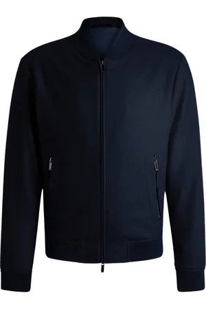 HUGO BOSS Heren, Jassen, Blauw, Maat: M Wol