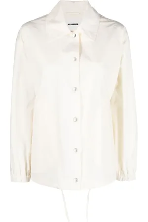 Jil Sander Dames, Blouses & Shirts, , Maat: M Katoen