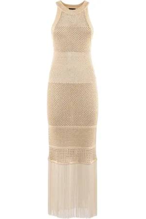 Nenette Dames, Jurken, Geel, Maat: M Polyamide