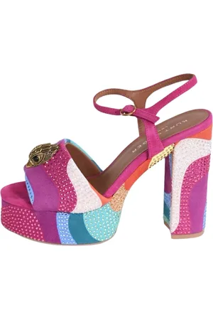 Kurt Geiger Dames, Schoenen, Veelkleurig, Maat: 36 EU Suède