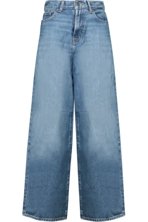 7 for all Mankind Dames, Jeans, Blauw, Maat: W24 Katoen