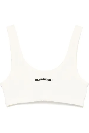 Jil Sander Dames, Badkleding, Wit, Maat: XS Polyamide