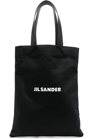 Jil Sander Heren, Tassen, Zwart, Maat: ONE Size Katoen