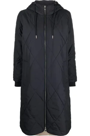 Tommy Hilfiger Dames, Mantels, Blauw, Maat: XS Poliester