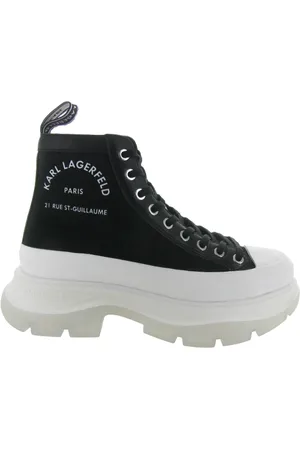 Karl Lagerfeld Dames, Schoenen, Zwart, Maat: 38 EU Leer