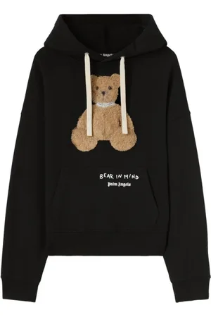 Palm Angels Heren, Sweatshirts & Hoodies, Zwart, Maat: M Katoen