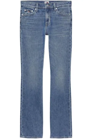 Tommy Hilfiger Dames, Jeans, Blauw, Maat: W28 L30 Katoen