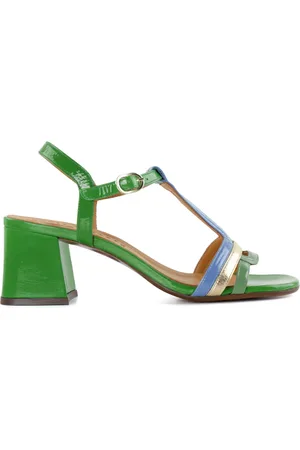 Chie Mihara Dames, Schoenen, Groen, Maat: 37 EU Leer