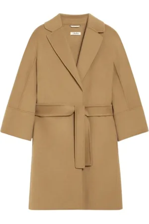 Max Mara Dames, Mantels, , Maat: L Wol
