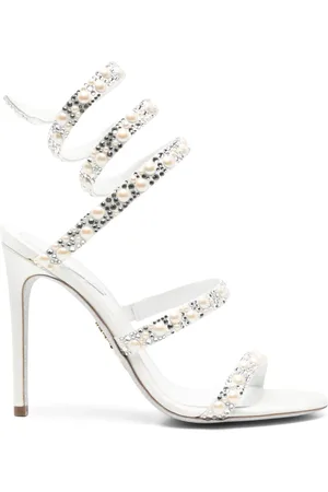 RENE CAOVILLA Dames, Schoenen, Wit, Maat: 37 EU