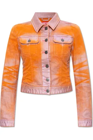 Diesel Dames, Jassen, Veelkleurig, Maat: XS Katoen