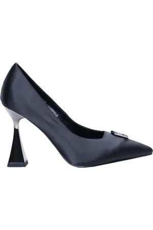 Karl Lagerfeld Dames, Schoenen, Zwart, Maat: 37 EU Satijn