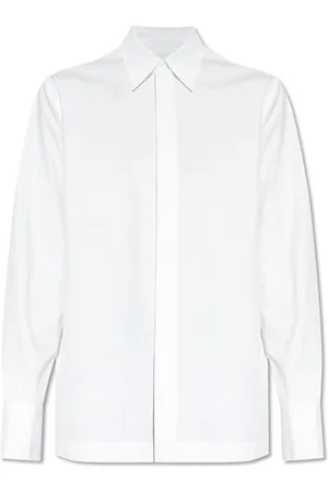 Jil Sander Heren, Overhemden, Wit, Maat: M Katoen