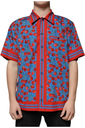 Dolce & Gabbana Heren, Overhemden, Veelkleurig, Maat: XL Katoen