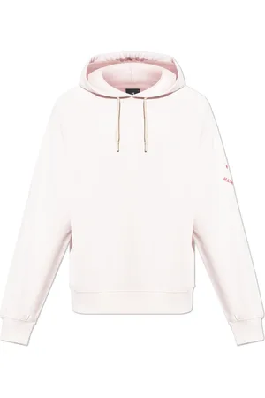Paul Smith Heren, Sweatshirts & Hoodies, Roze, Maat: M Katoen