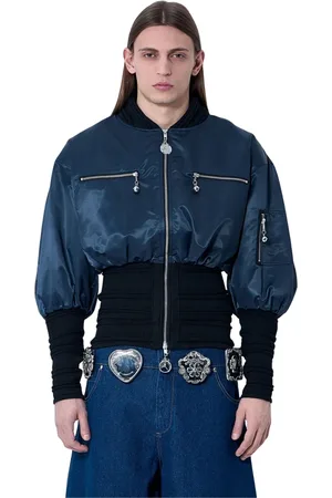 Chopova Lowena Heren, Jassen, Blauw, Maat: M Poliester