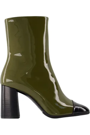 Carel Dames, Schoenen, Groen, Maat: 36 EU Leer