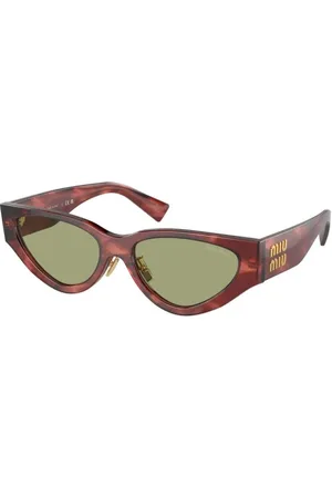 Miu Miu Dames, Accessoires, Bruin, Maat: 54 MM