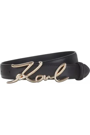 Karl Lagerfeld Dames, Accessoires, Zwart, Maat: S Leer
