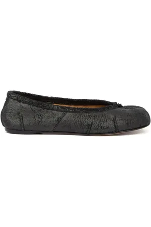 Maison Margiela Dames, Schoenen, Zwart, Maat: 36 1/2 EU Leer