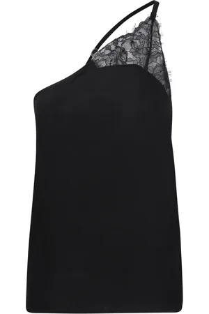 J.W.Anderson Dames, Tops, Zwart, Maat: S Poliester