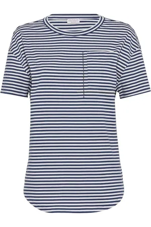 Brunello Cucinelli Dames, Tops, Veelkleurig, Maat: XS Katoen