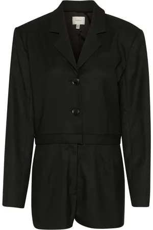 Gestuz Dames, Jumpsuits & Playsuits, Zwart, Maat: M